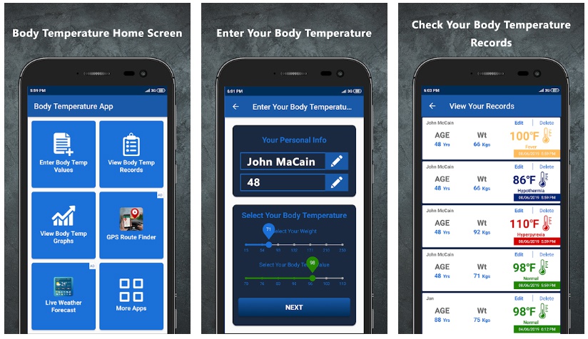 The best apps to control the temperature and the fever 2
