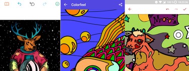 Nine apps coloring for adults