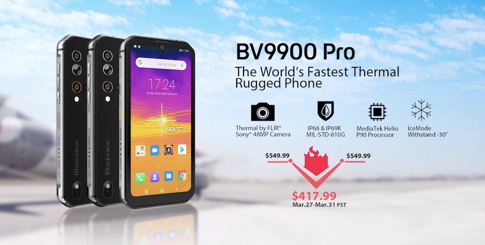 Blackview receives the Red Dot award and presents the BV9900 Pro 4