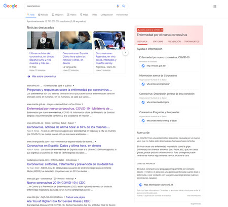 Google Coronavirus