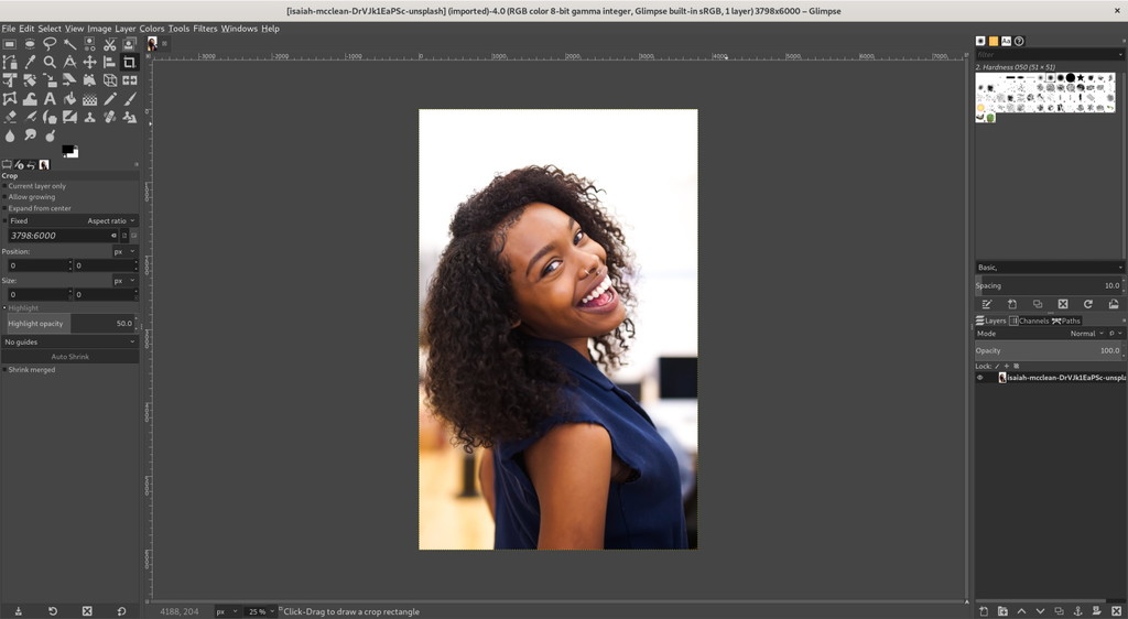Glimpse, the 'fork' of GIMP created by misunderstandings over the project name