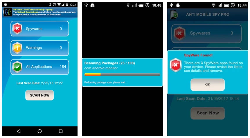 The best apps Anti Spyware that currently exist in Google Play 1