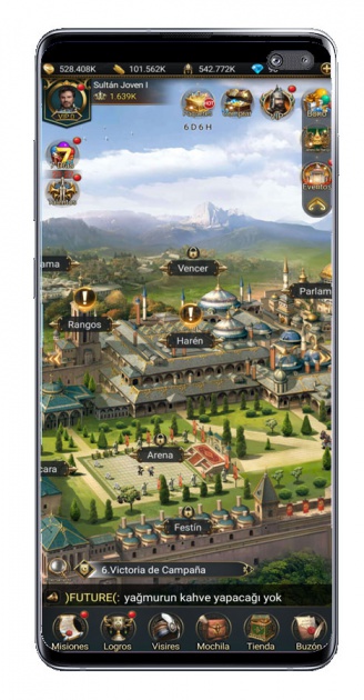 Image of city in the Game of Sultans