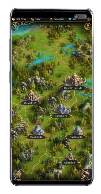 Game map the Game of Sultans