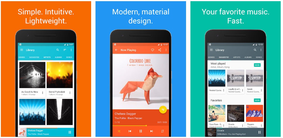 app shuttle music player