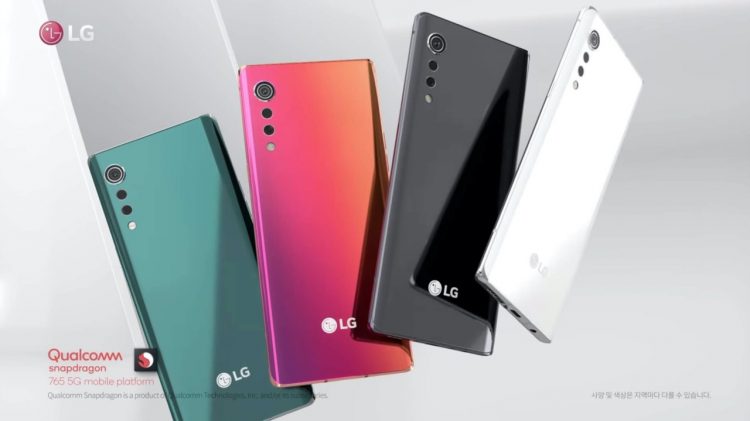 This is the LG Velvet: official video for the mobile more stylish LG 5