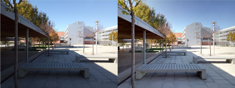 Example of photography with HDR in the Honor 6C Pro