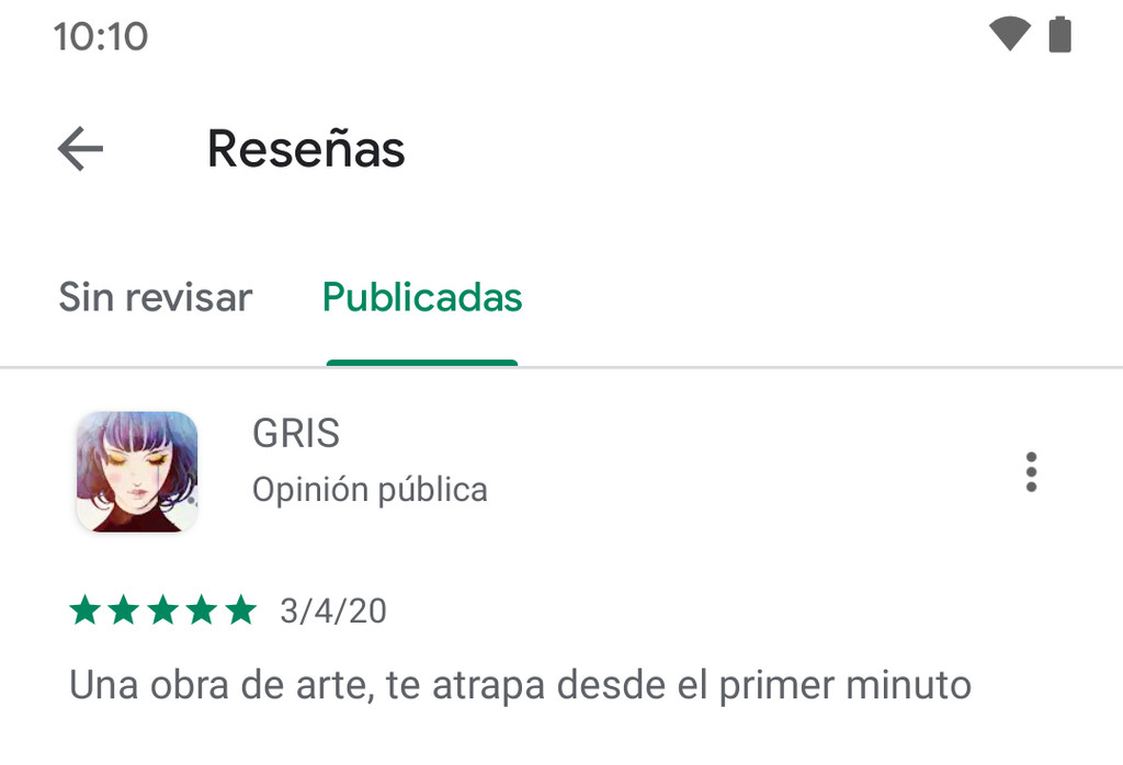 How to review your reviews and ratings on the Google Play Store