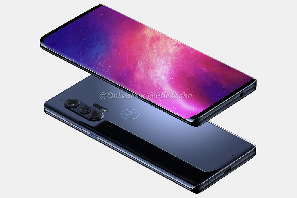 The Motorola Edge with curved screen will be presented on the 22nd of April