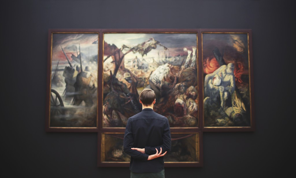 This website takes you on a virtual tour in museums all over the world