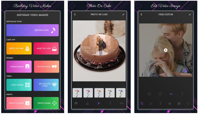 birthday video maker