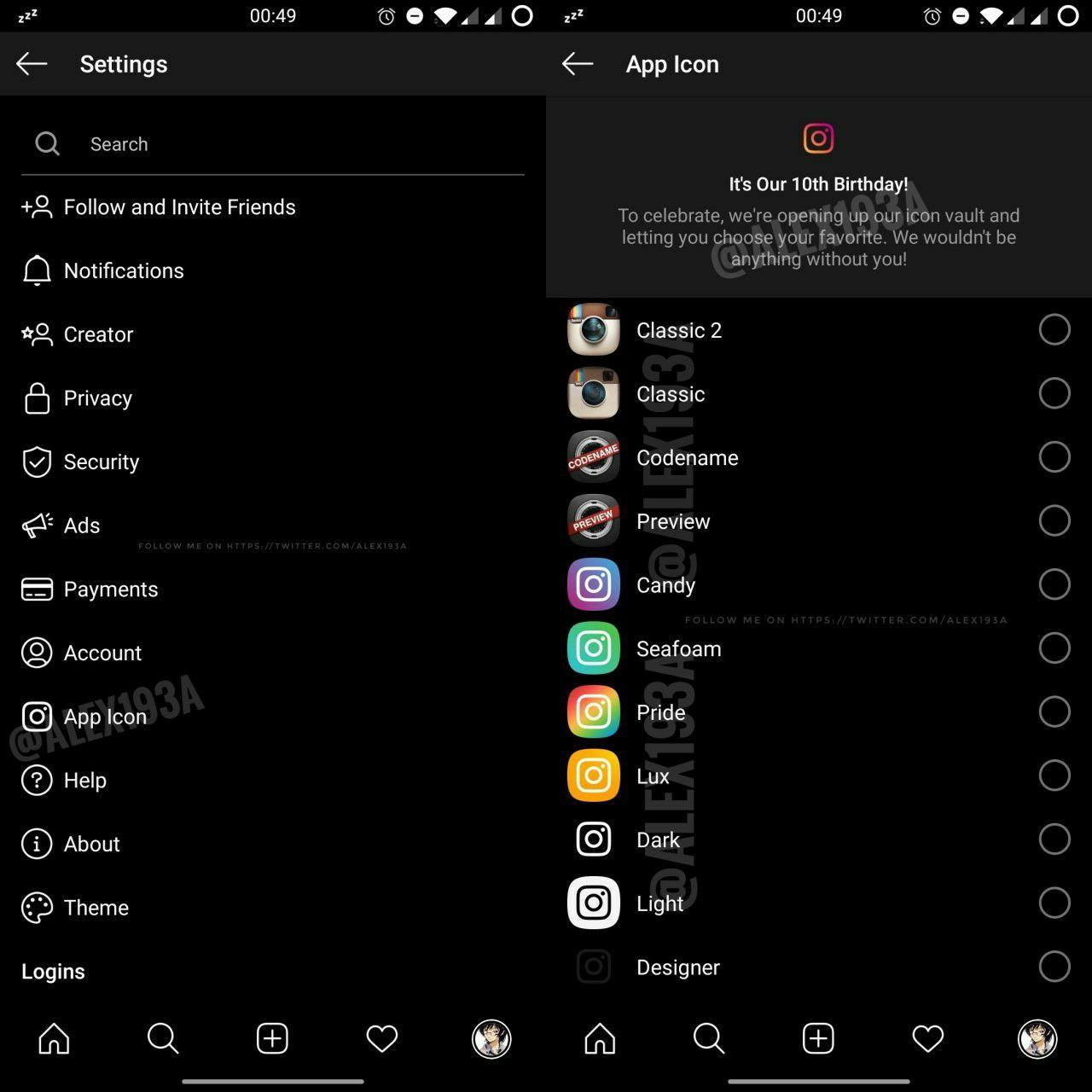 The classic Instagram icon returns to the application 2