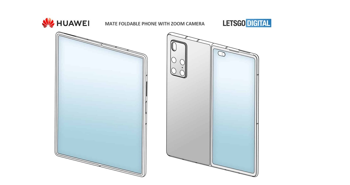 Huawei new patent folding