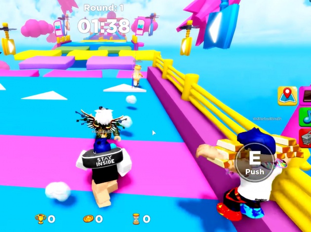 play fall guys ragdoll batte royale gameplay