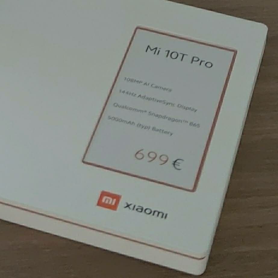 Xiaomi Mi 10T Pro price