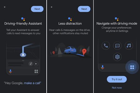 Google Assistant Driving Mode
