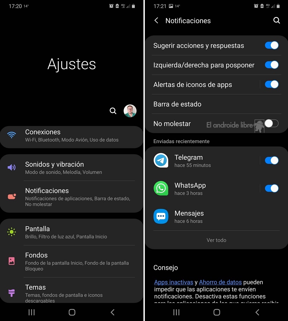 Alert pending notifications icons