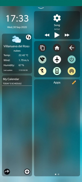 Shortcut Tool Control menu
