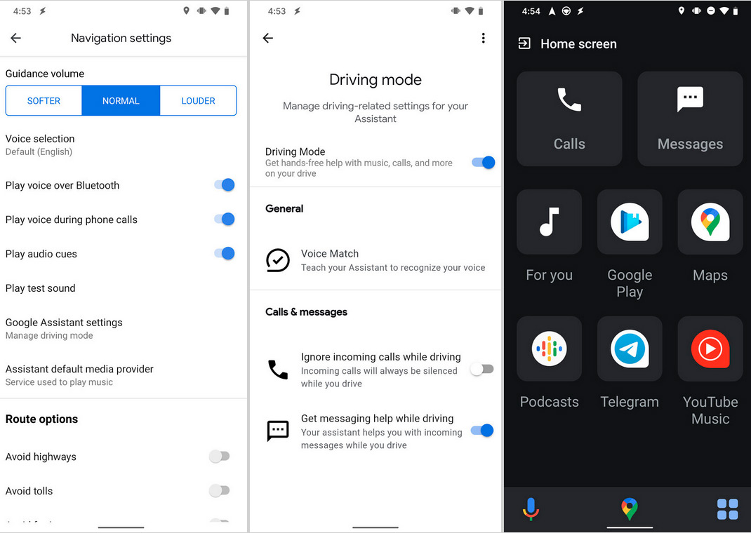 The special driving mode begins to reach Google Maps