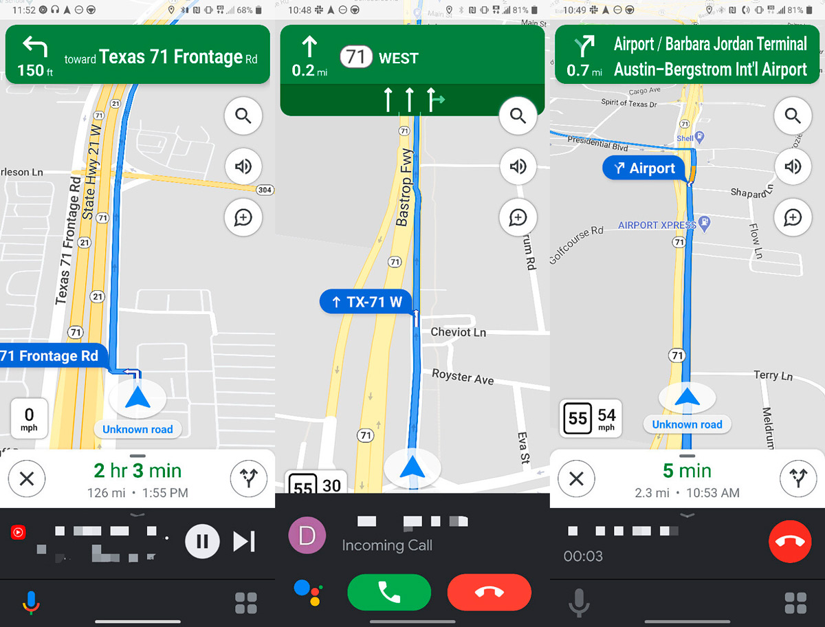 The special driving mode begins to reach Google Maps