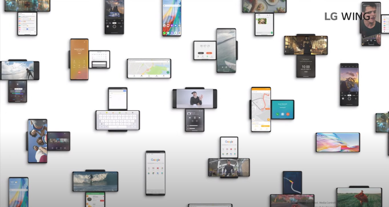 The LG Wing arrives in Spain with a 49-inch television as a gift 4