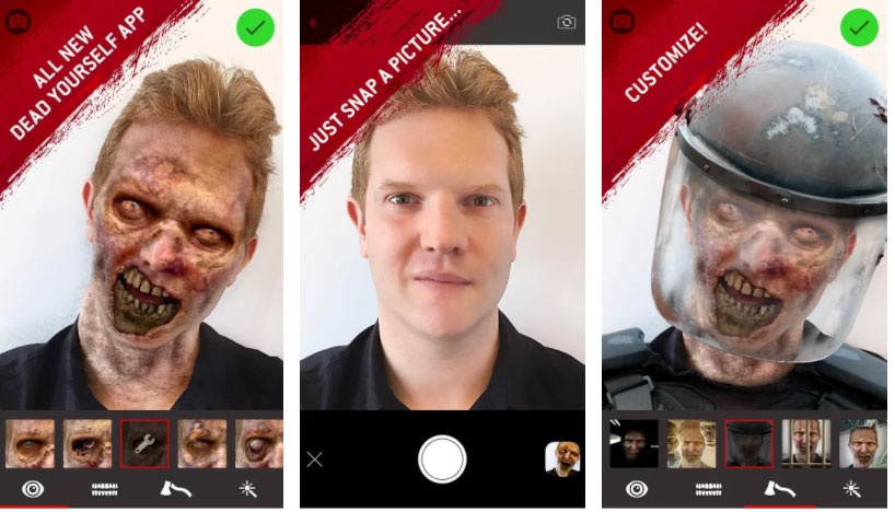 the walking dead apps halloween
