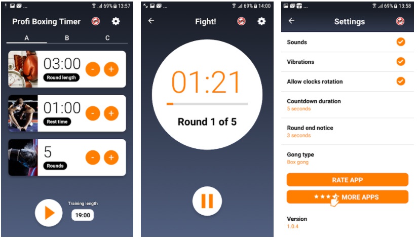 profi boxing timer