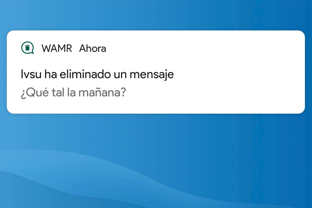 How to recover deleted WhatsApp messages (photos, videos and voice notes included) with WAMR