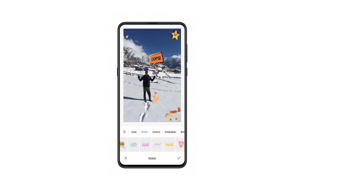 MIUI Gallery 12 new stickers