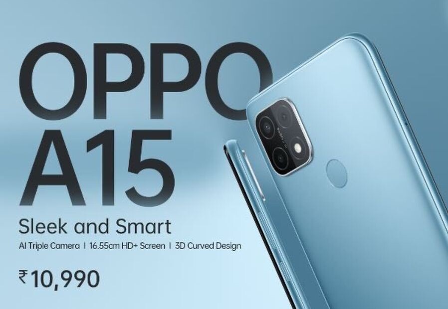 OPPO A15: a very classic entry line with a very characteristic great design