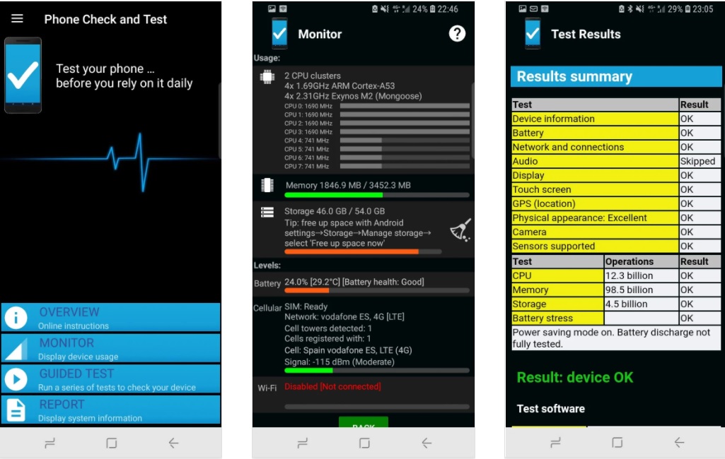 Phone Check and Test