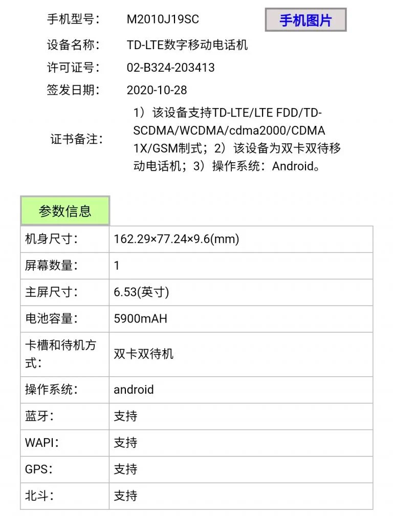 First images and features of the Redmi Note 10 2