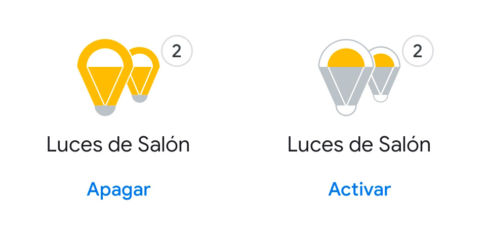 The Google assistant now allows you to program the lighting of lights