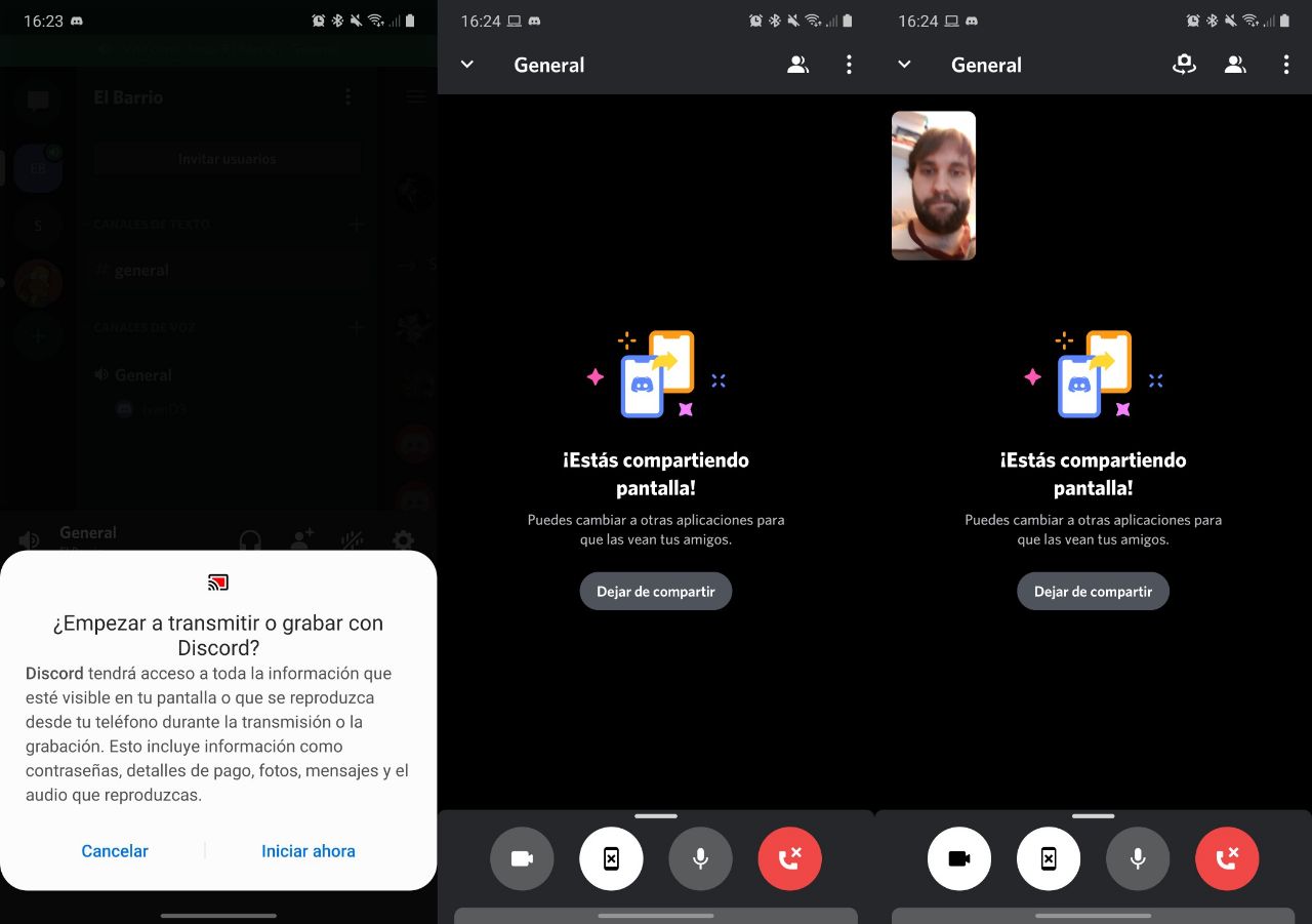 Discord for Android can now share your mobile screen: this is how you can do it 3