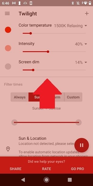 Adjust display temperature and tone