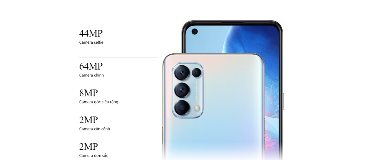 OPPO Reno 5 4G cameras