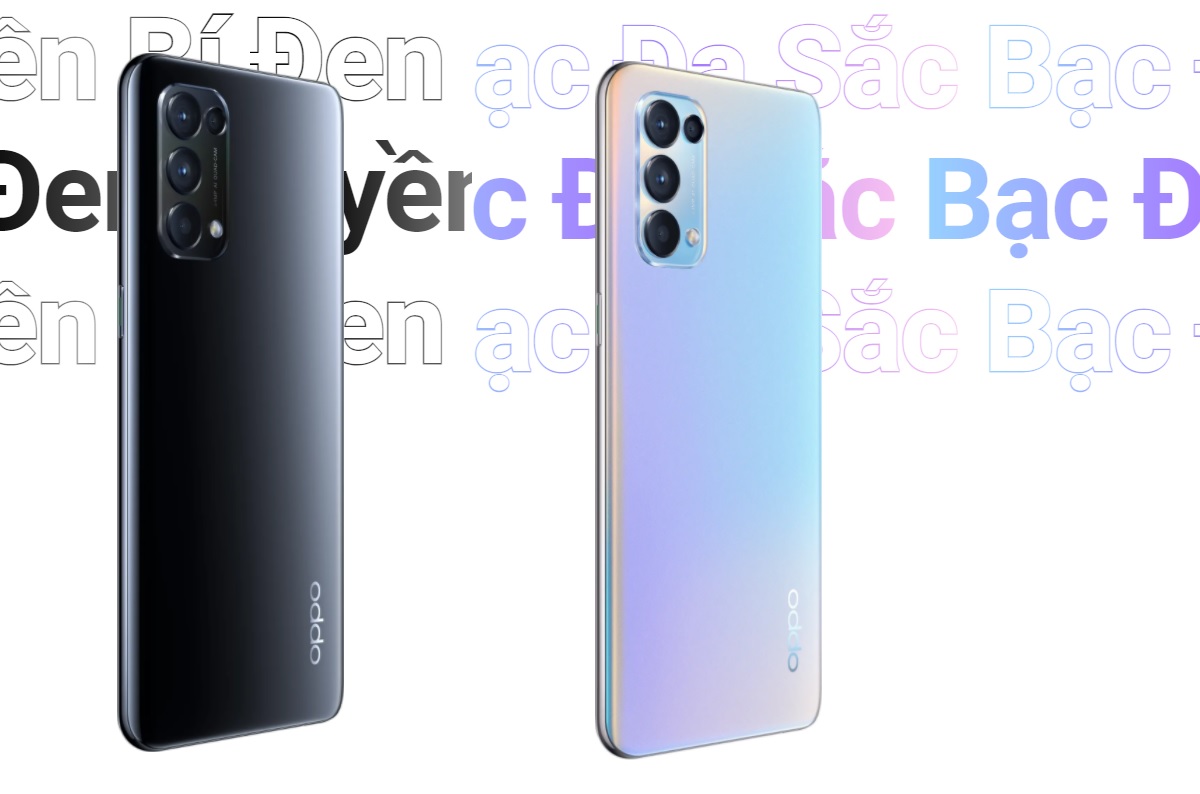 OPPO Reno 5 4G colors