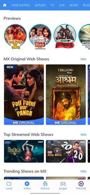 mx player streaming