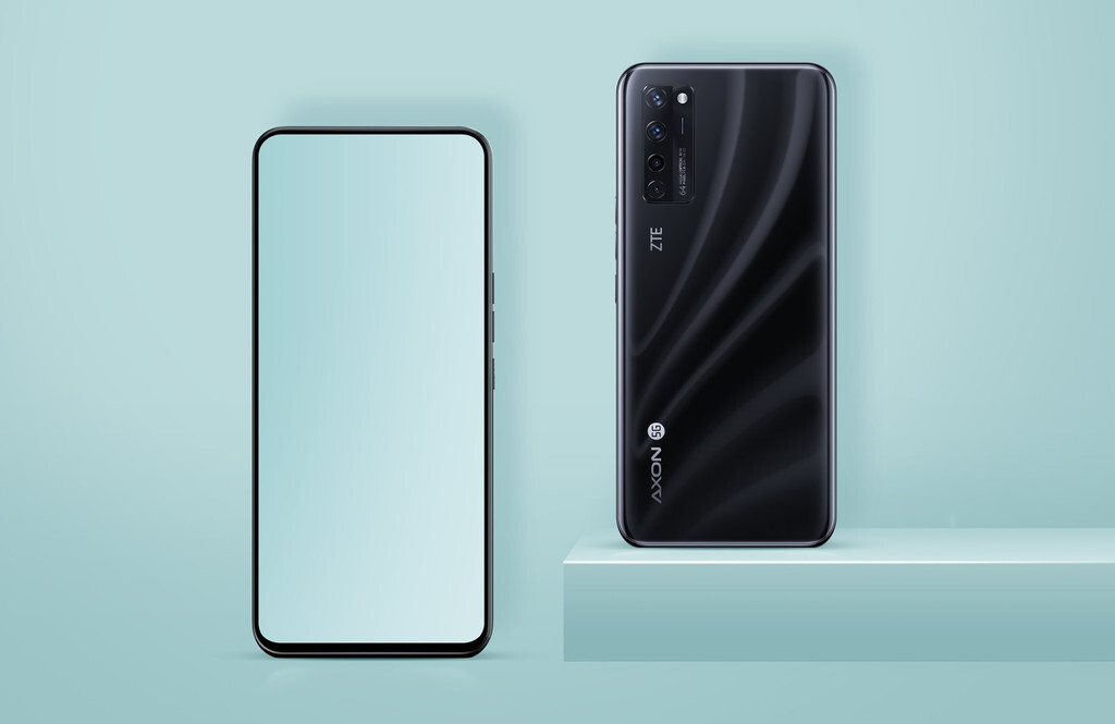 The hidden camera under the screen of the ZTE Axon 20 5G has a trick: it is actually two screens and a video explains it