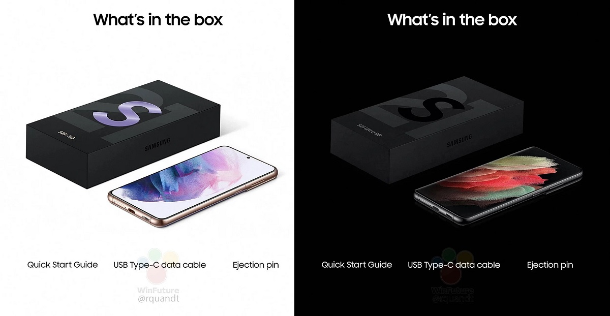 Galaxy S21 box