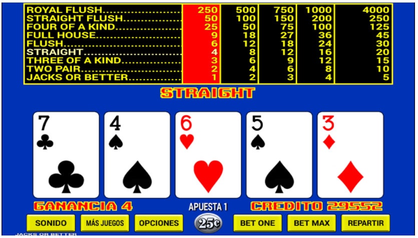 video poker casino