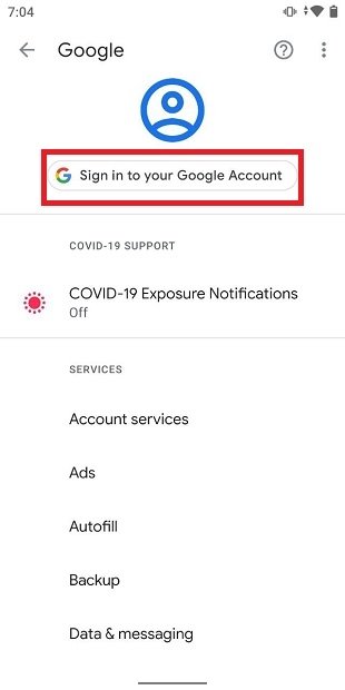 Sign in with Google on Android