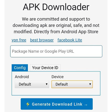 how to download apk of applications not