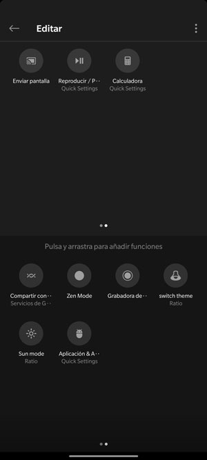 quick settings customize notifications panel