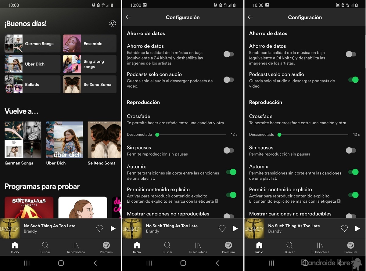 Spotify download podcasts with audio