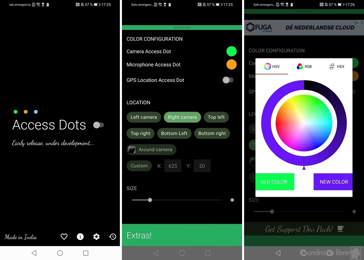 Access Dots operation