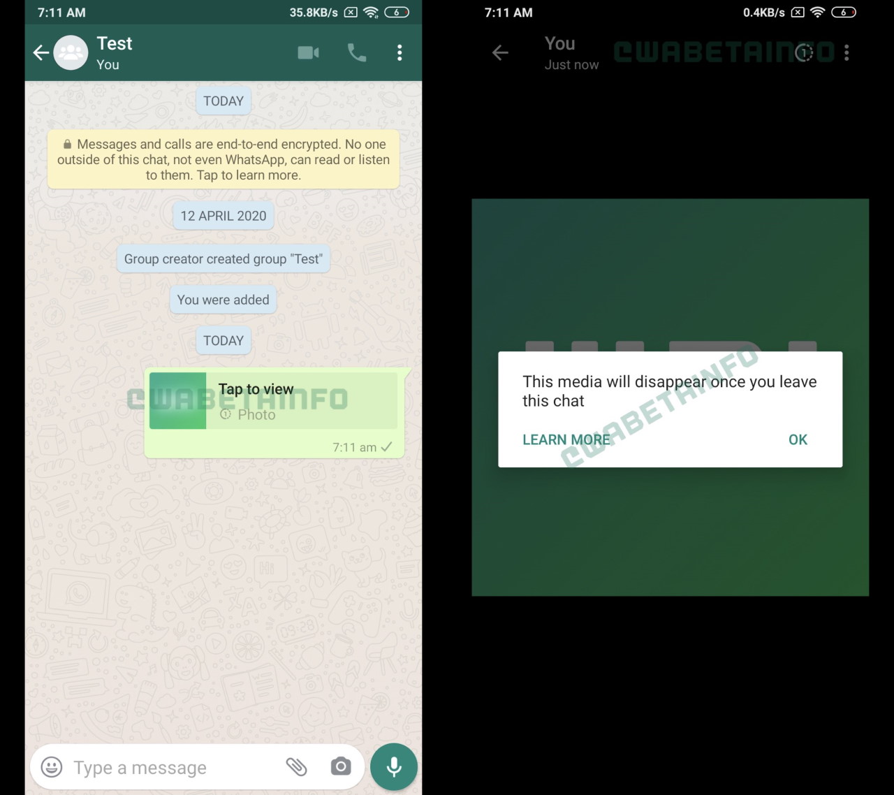 WhatsApp will change the way you send images with a new feature 3