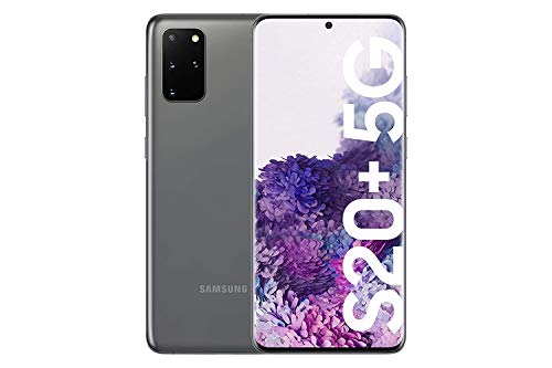Samsung Galaxy S20 + 5G - Smartphone 6.7" Dynamic AMOLED (12GB RAM, 128GB ROM, 64MP quad rear camera, Octa-core Exynos 990, 4500mAh battery, ultra fast charge) Cosmic Gray [Versión española]