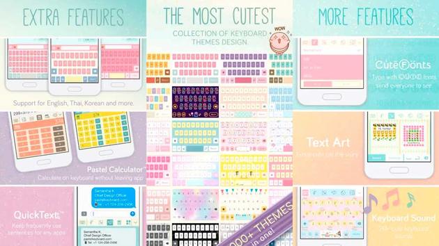 Pastel Keyboard