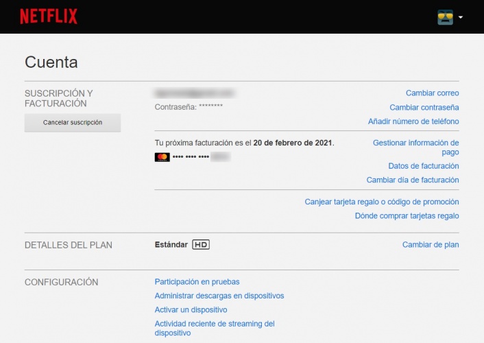 how to change the Netflix billing date